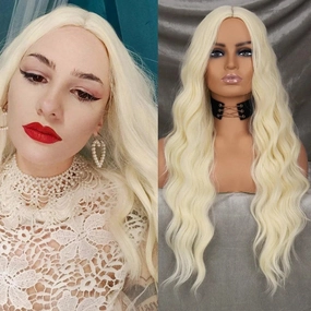 Long Blonde Wig