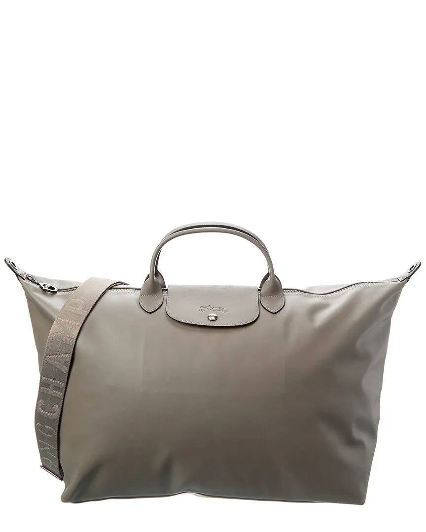 Longchamp Le Pliage Energy Large Leather Travel Bag