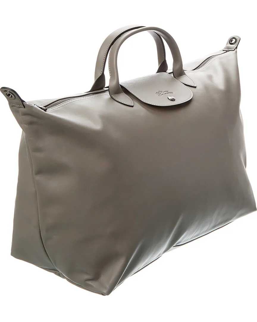Longchamp Le Pliage Energy Large Leather Travel Bag