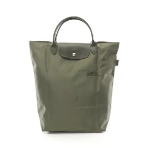Longchamp Le Pliage Green M Tote Bag Khaki