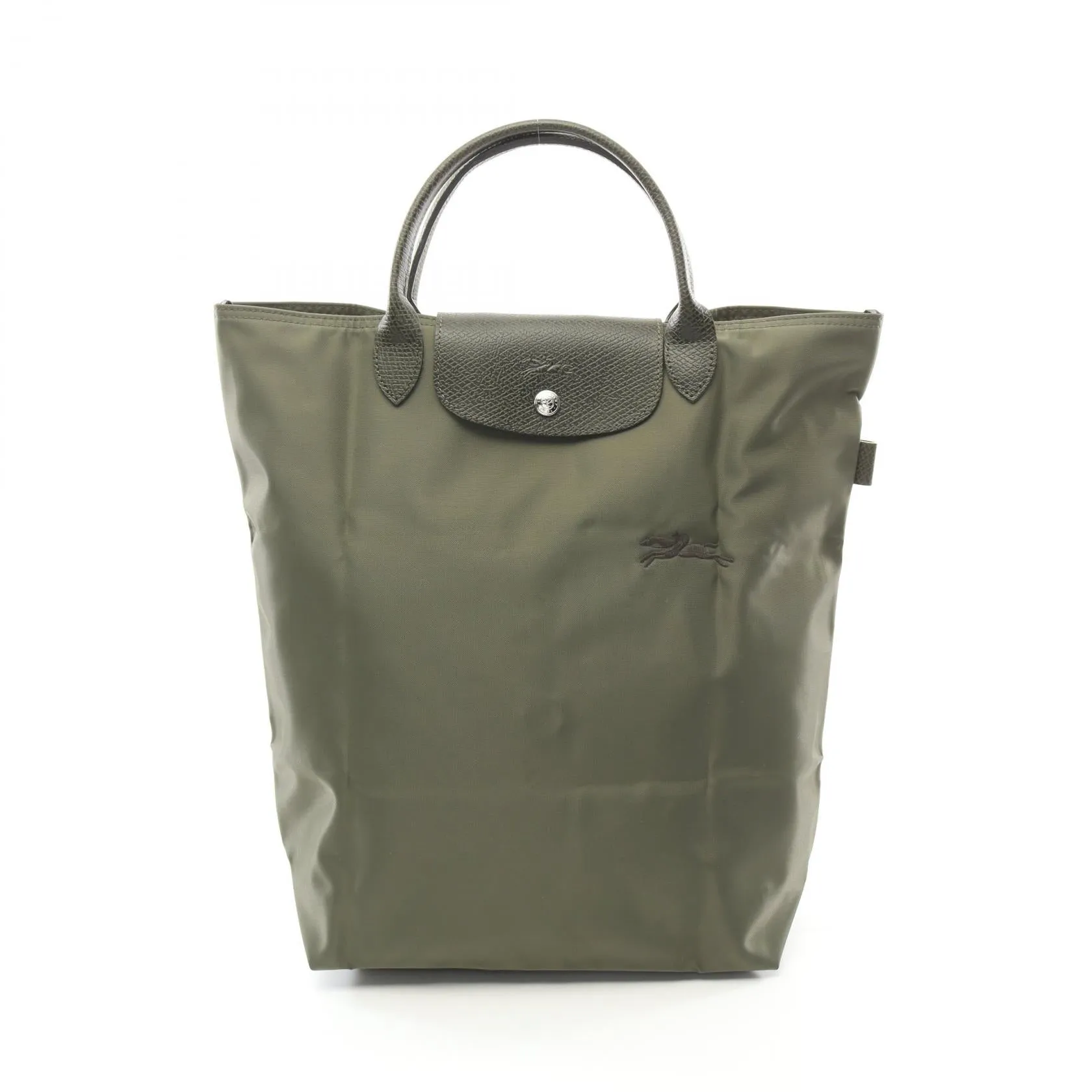 Longchamp Le Pliage Green M Tote Bag Khaki