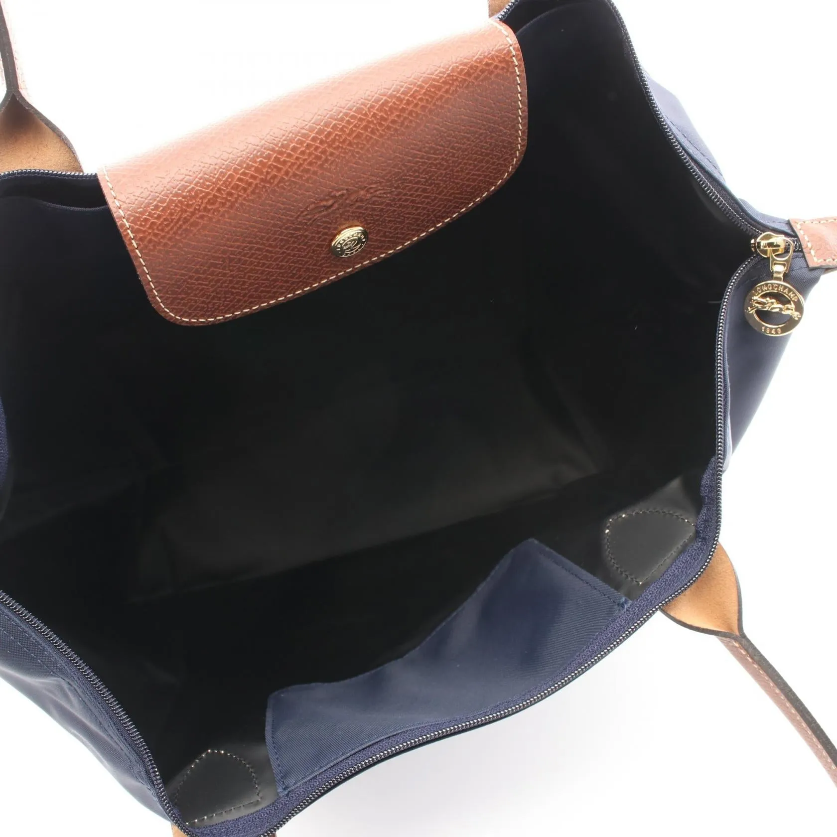 Longchamp Le Pliage Original L Tote Bag Canvas Leather