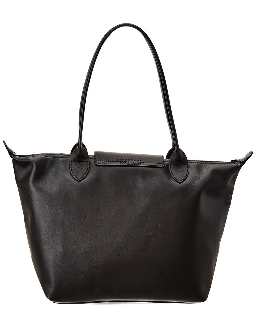 Longchamp Le Pliage Xtra Medium Leather Long Handle Tote