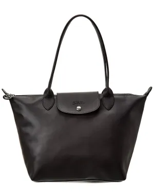 Longchamp Le Pliage Xtra Medium Leather Long Handle Tote