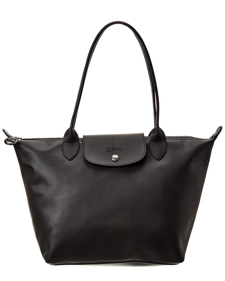 Longchamp Le Pliage Xtra Medium Leather Long Handle Tote