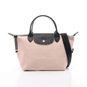 Longchamp pink Canvas Tote Bag (Pre-Owned)