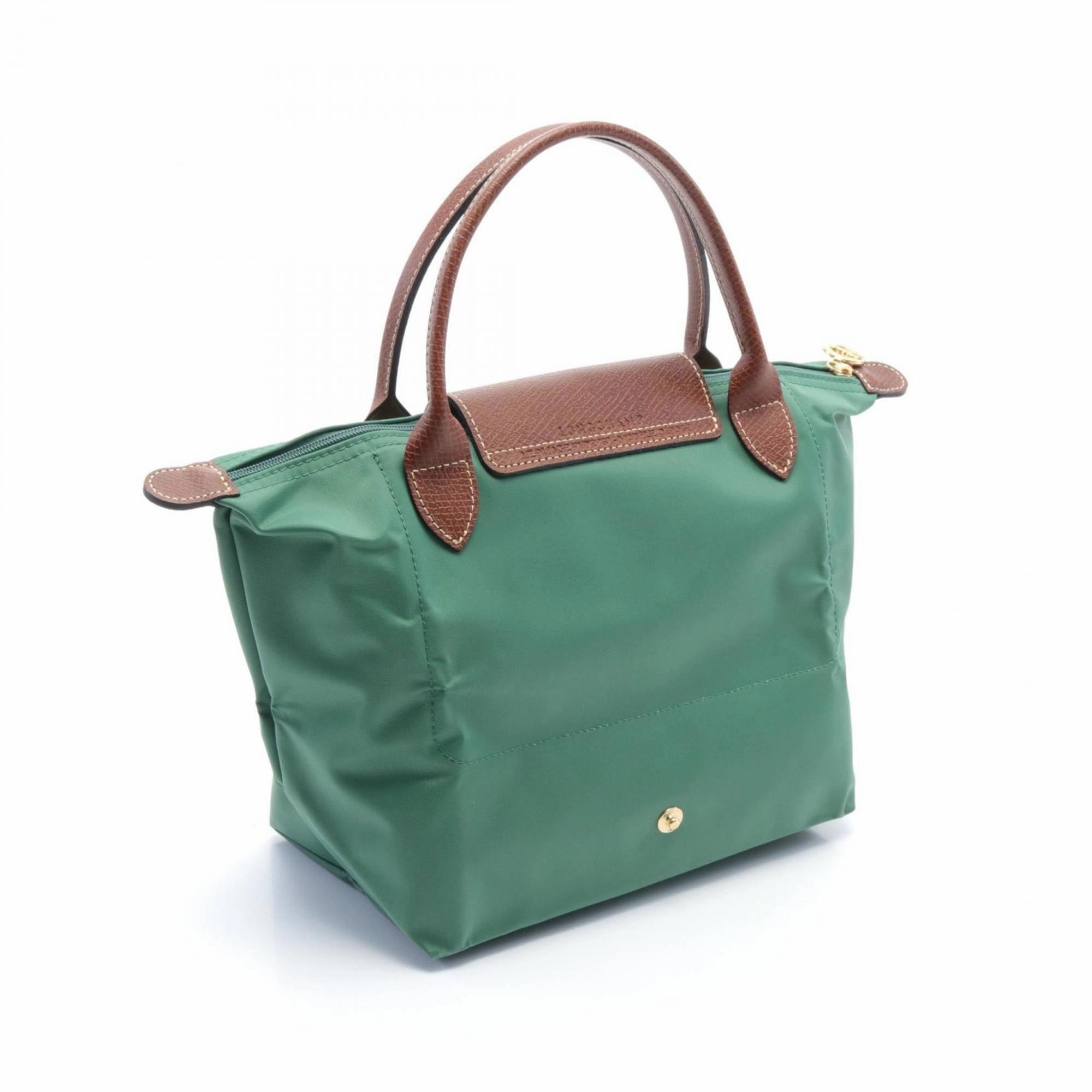 Longchamp   Nylon Leather Handbag