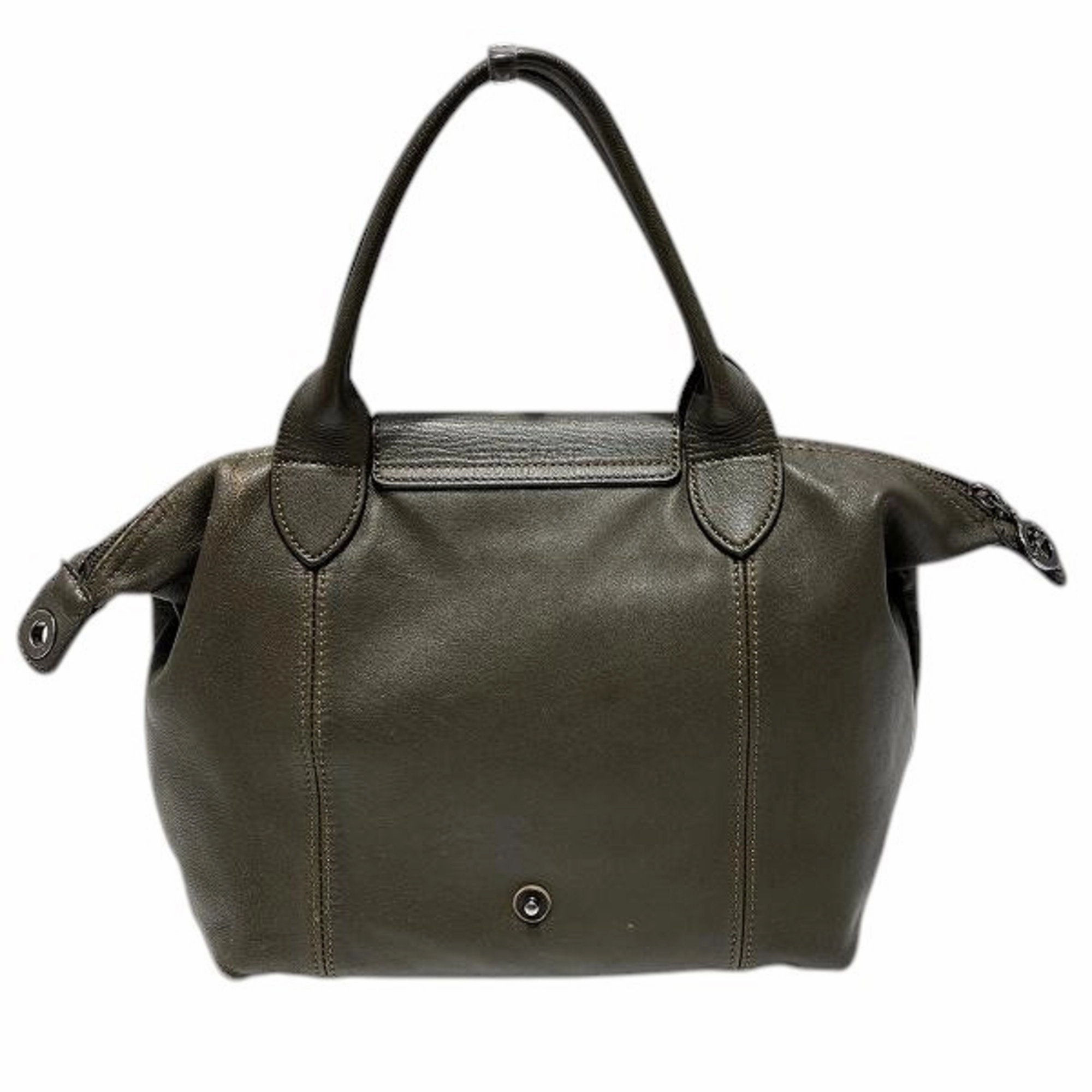 Longchamp Leather Handbag (Pre-Owned)