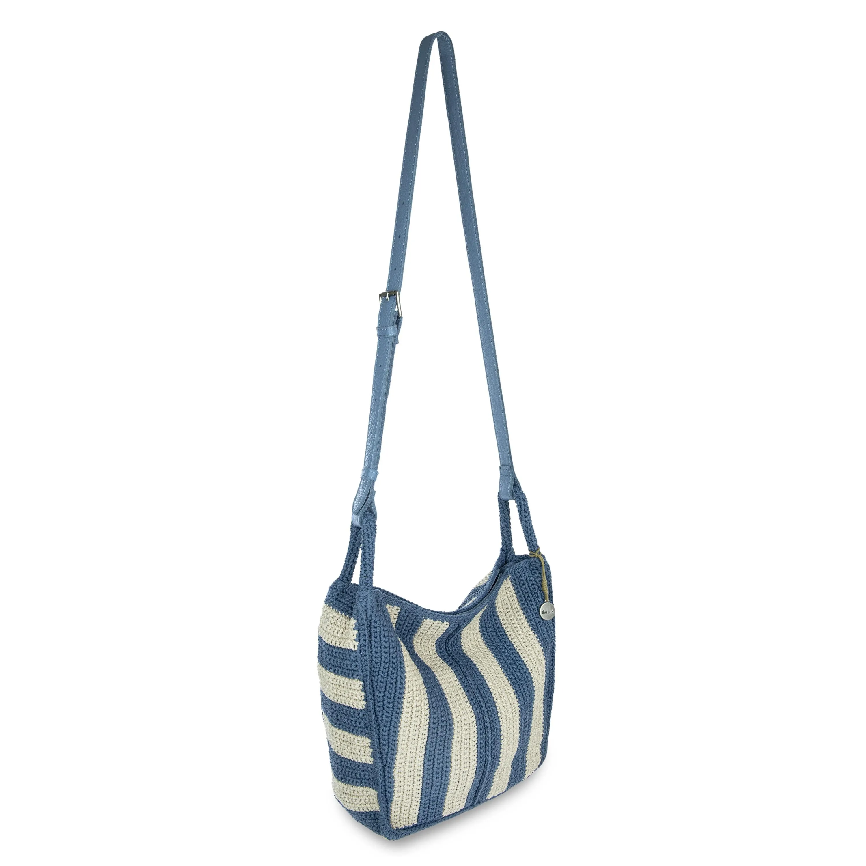 Los Feliz Crossbody - Hand Crochet - Maritime Stripe