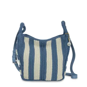 Los Feliz Crossbody - Hand Crochet - Maritime Stripe