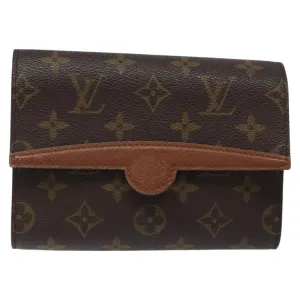Louis Vuitton Arche Canvas Clutch Bag (Pre-Owned)