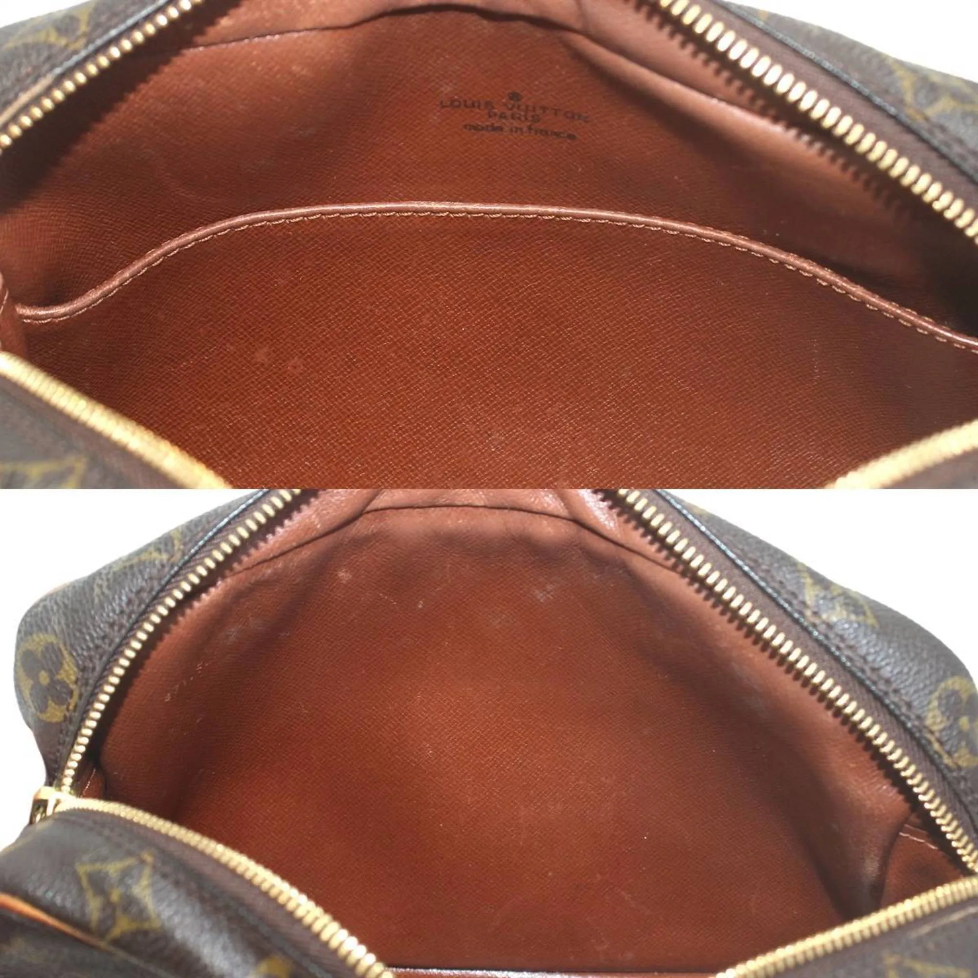 Louis Vuitton Compiegne 23 Canvas Clutch Bag (Pre-Owned)