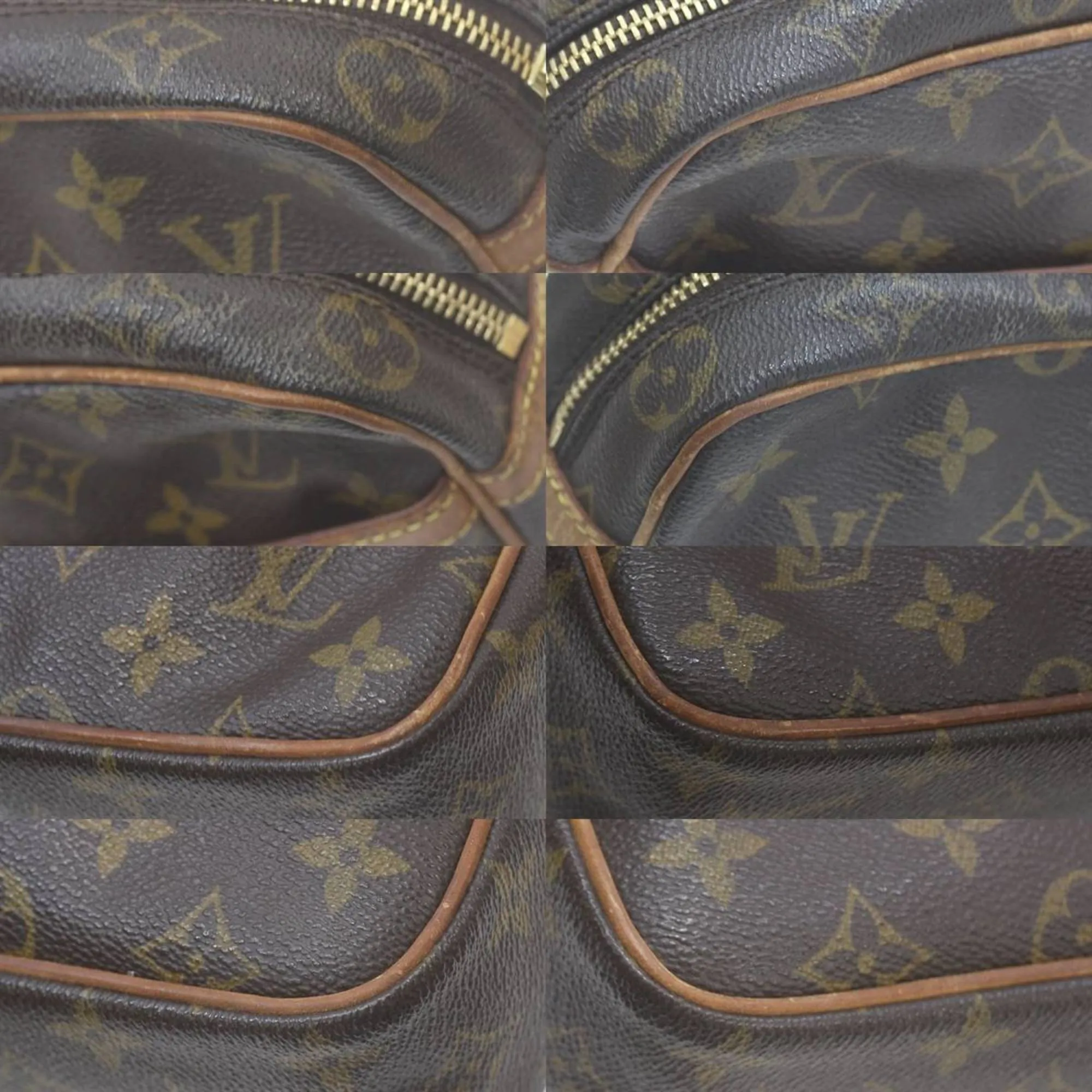 Louis Vuitton Compiegne 23 Canvas Clutch Bag (Pre-Owned)