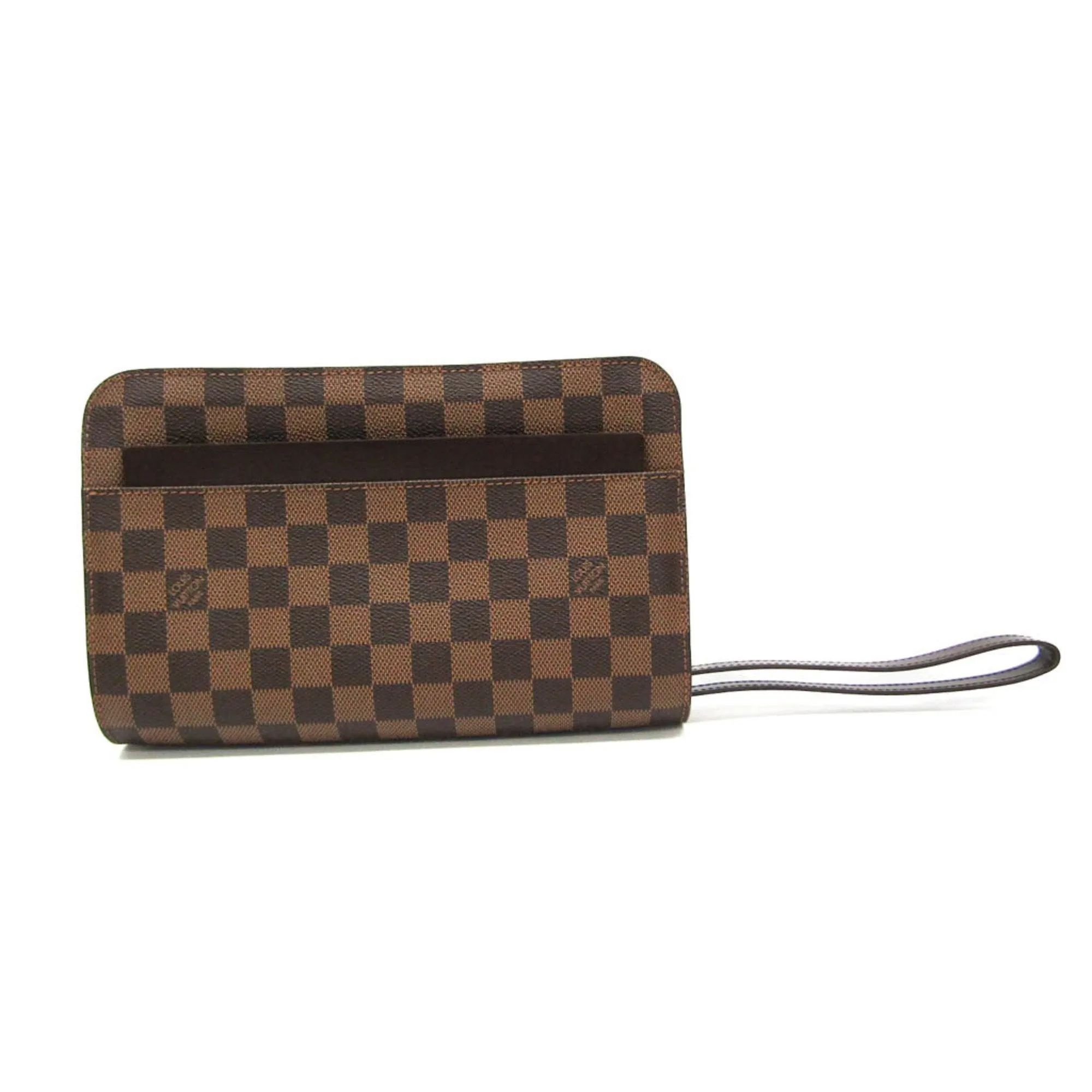 Louis Vuitton Damier Canvas Clutch Bag (Pre-Owned)