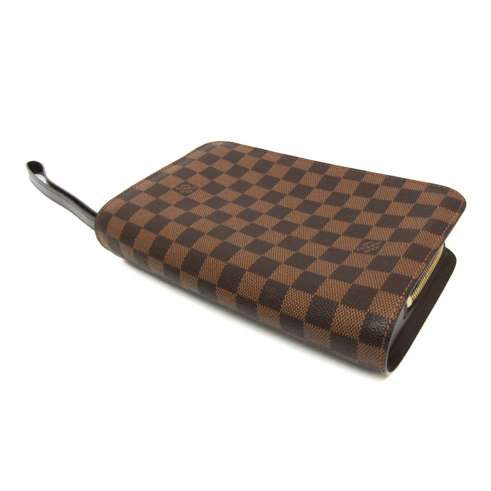 Louis Vuitton Damier Canvas Clutch Bag (Pre-Owned)