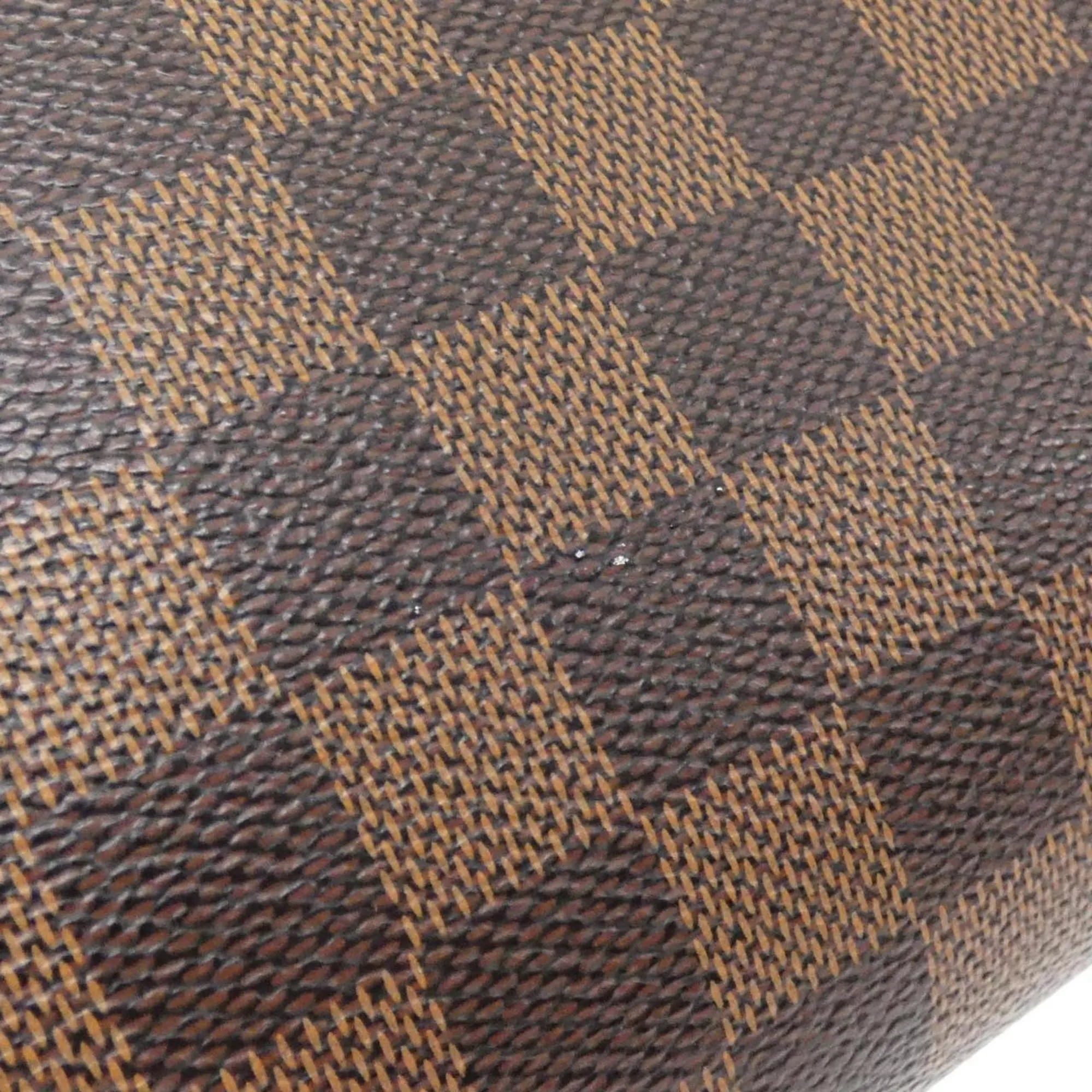 Louis Vuitton Damier Canvas Ebene Coated Canvas Clutch Bag (Pre-Owned)
