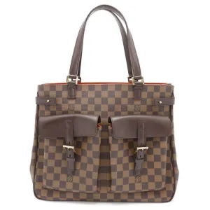 Louis Vuitton Damier Canvas Ebene Color Damier Canvas Shoulder Bag Tote Bag (Pre-Owned)