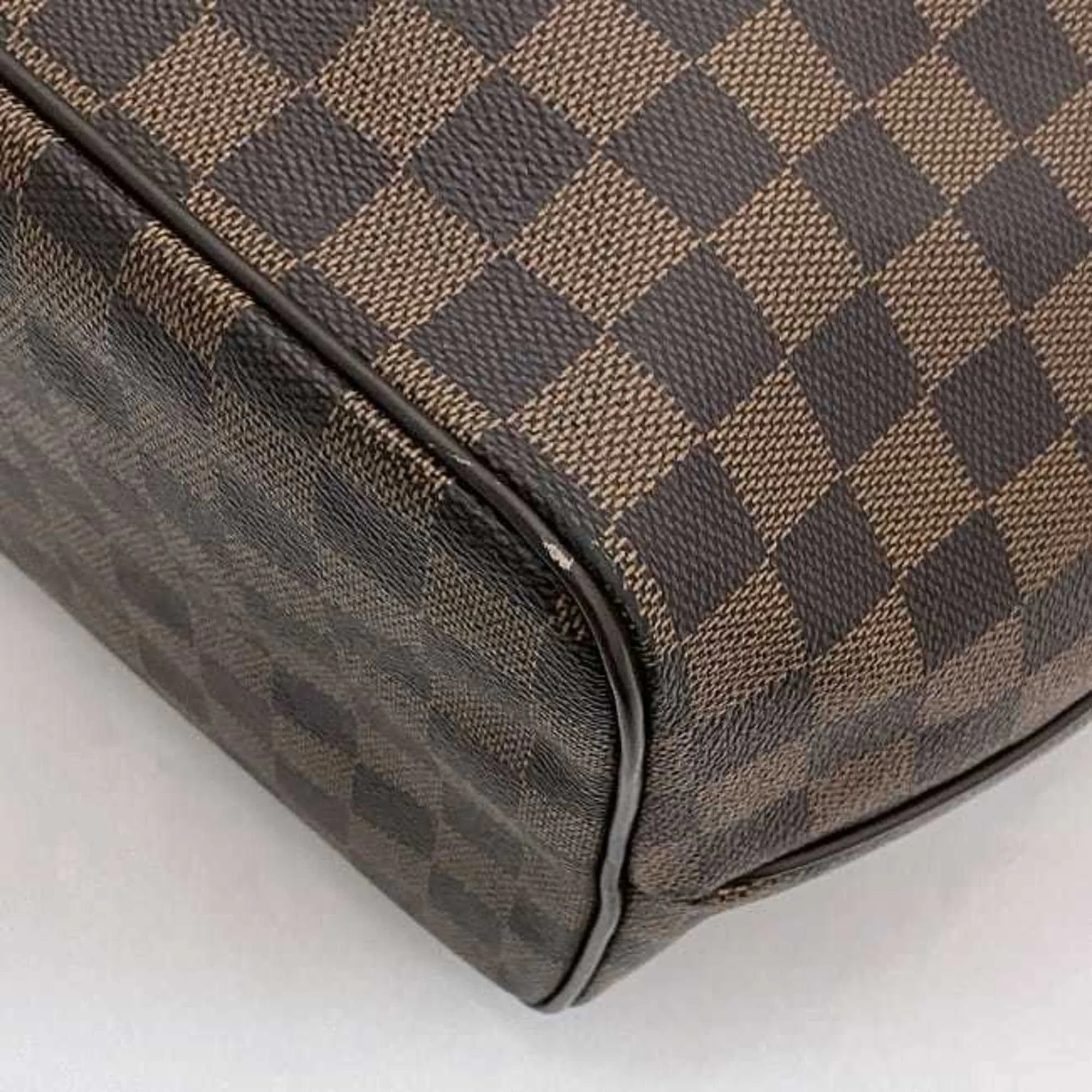 Louis Vuitton Damier Canvas Ebene Damier Canvas Tote Bag (Pre-Owned)