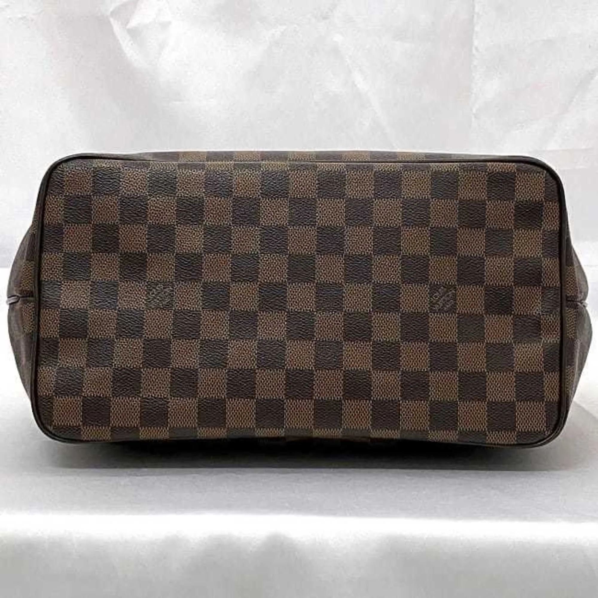 Louis Vuitton Damier Canvas Ebene Damier Canvas Tote Bag (Pre-Owned)