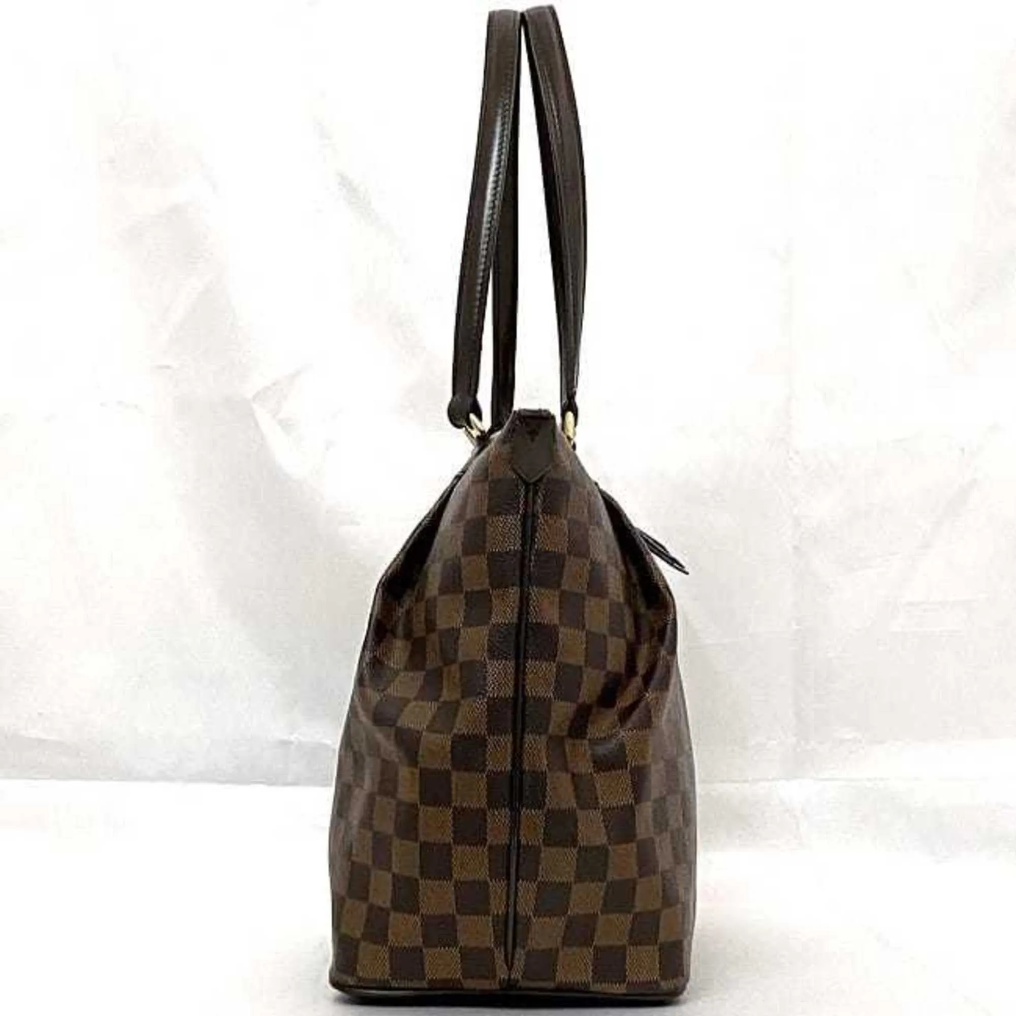 Louis Vuitton Damier Canvas Ebene Damier Canvas Tote Bag (Pre-Owned)