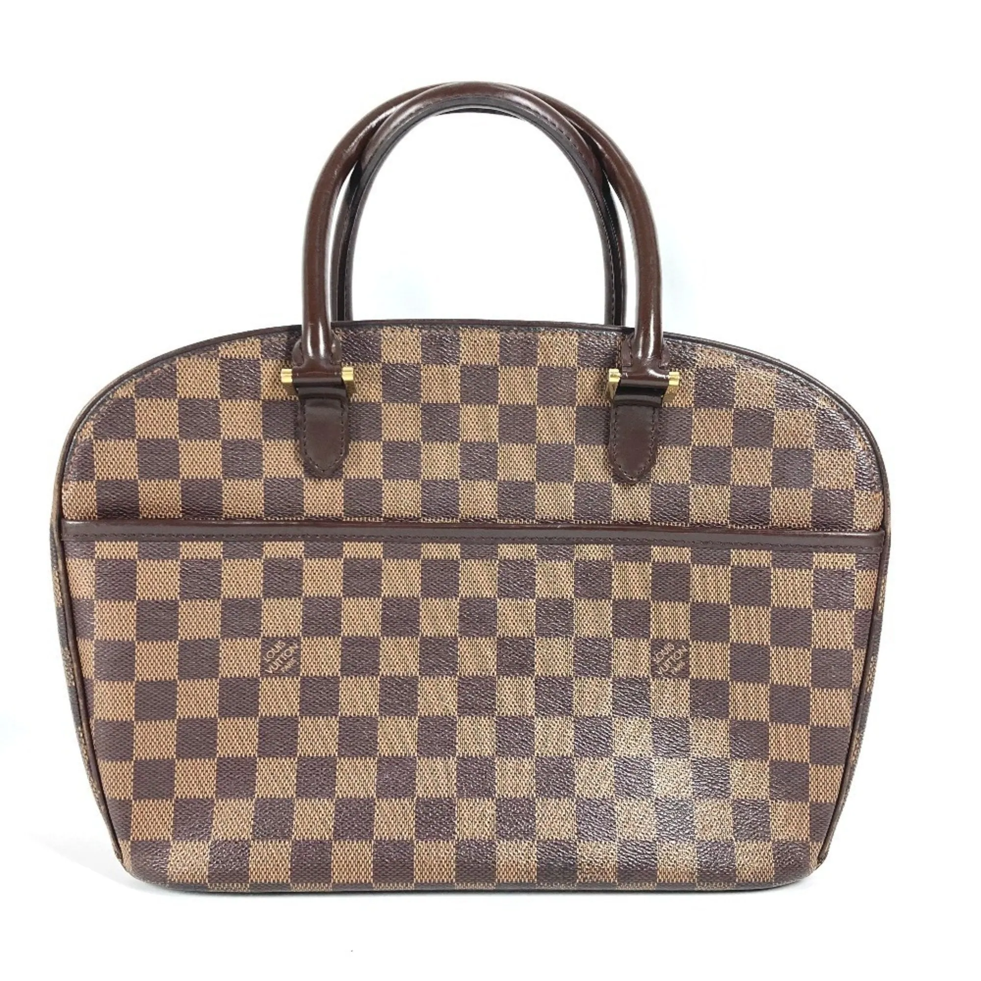 Louis Vuitton Ebene Damier Canvas Handbag Shoulder Bag Tote Bag (Pre-Owned)