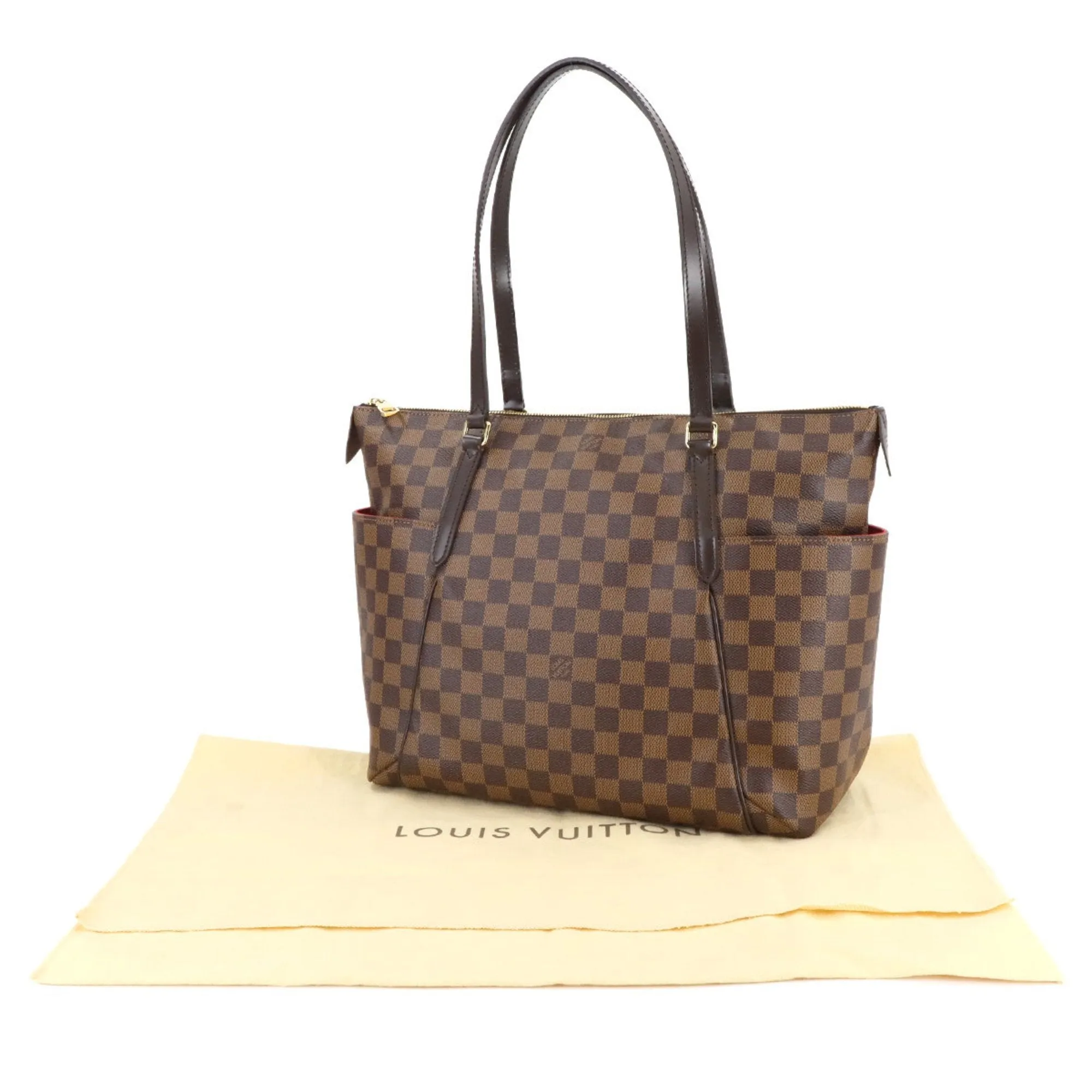 Louis Vuitton Ebene Damier Canvas Tote Bag (Pre-Owned)