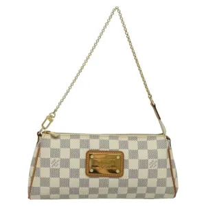 Louis Vuitton Eva Canvas Clutch Bag (Pre-Owned)