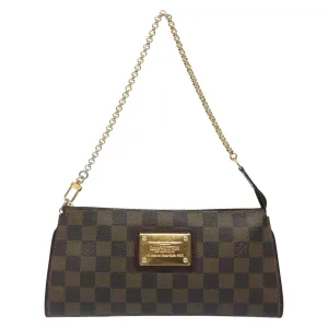 Louis Vuitton Eva Canvas Clutch Bag (Pre-Owned)