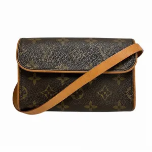 Louis Vuitton Florentine Canvas Clutch Bag (Pre-Owned)