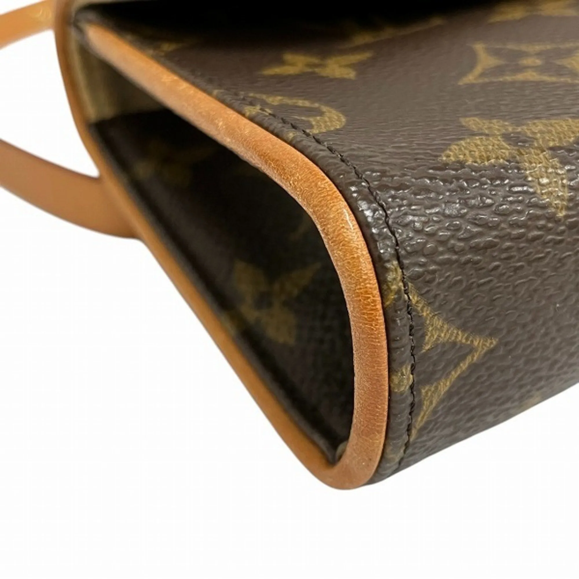 Louis Vuitton Florentine Canvas Clutch Bag (Pre-Owned)