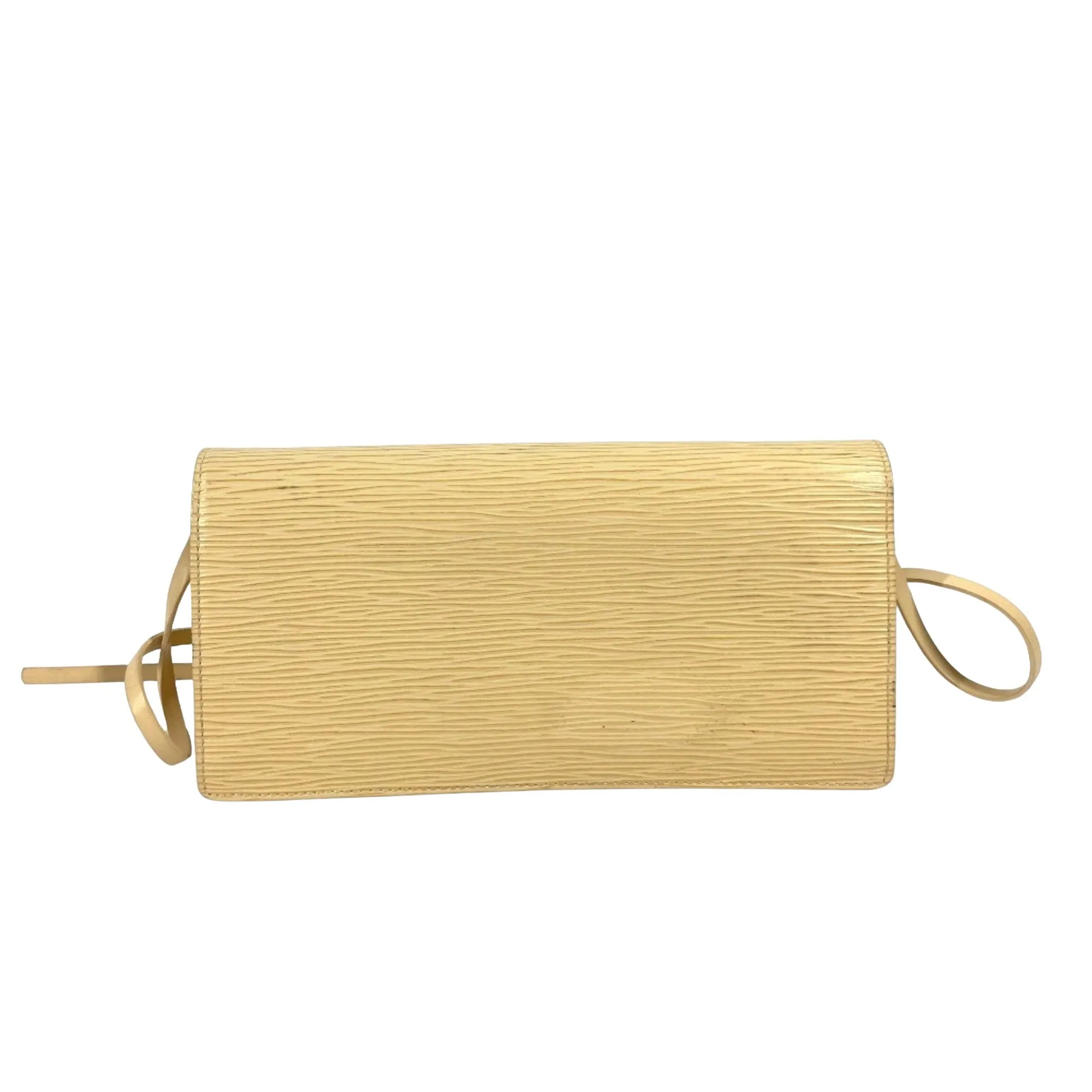 Louis Vuitton Honfleur Leather Clutch Bag (Pre-Owned)