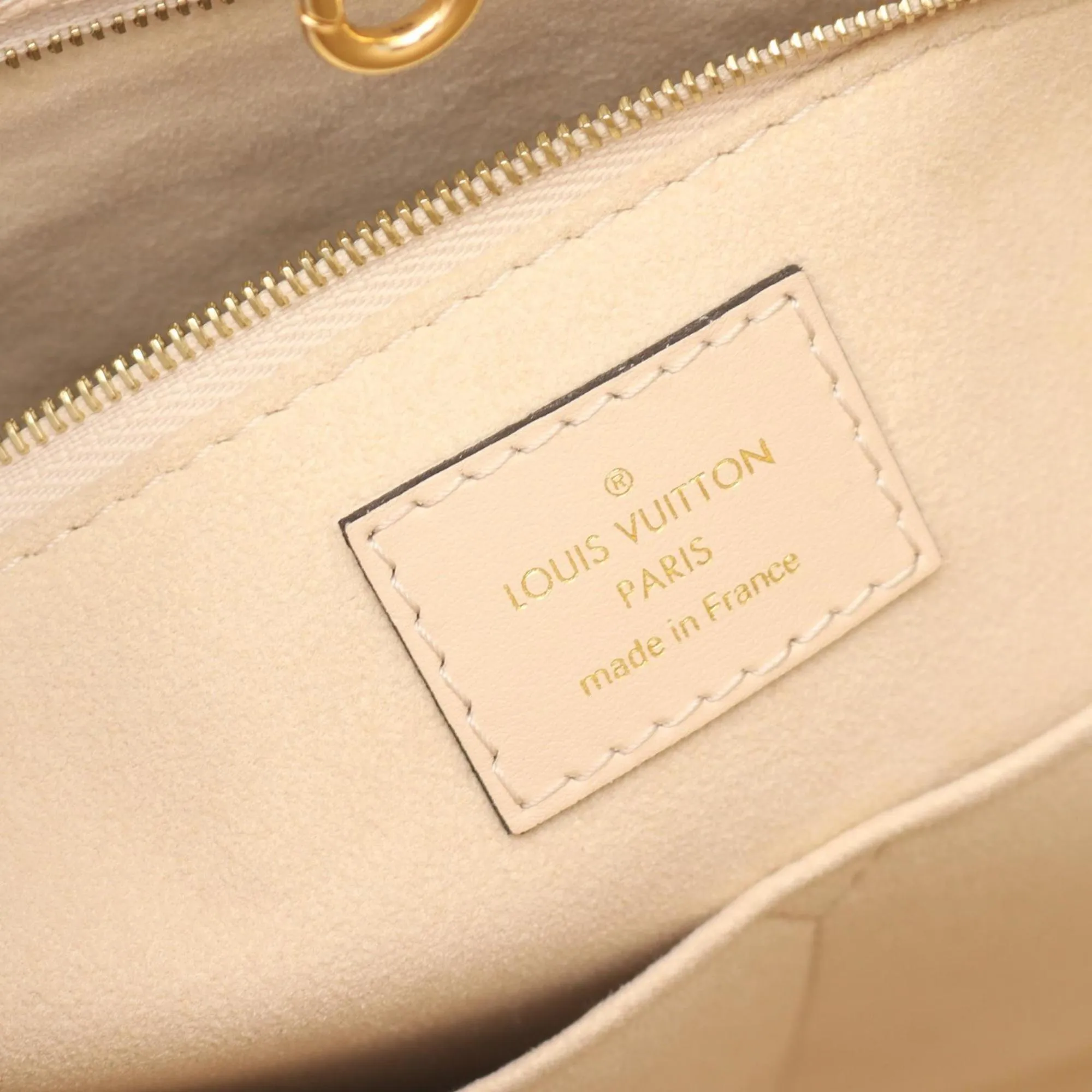Louis Vuitton ivory Monogram Empreinte Tote Bag (Pre-Owned)