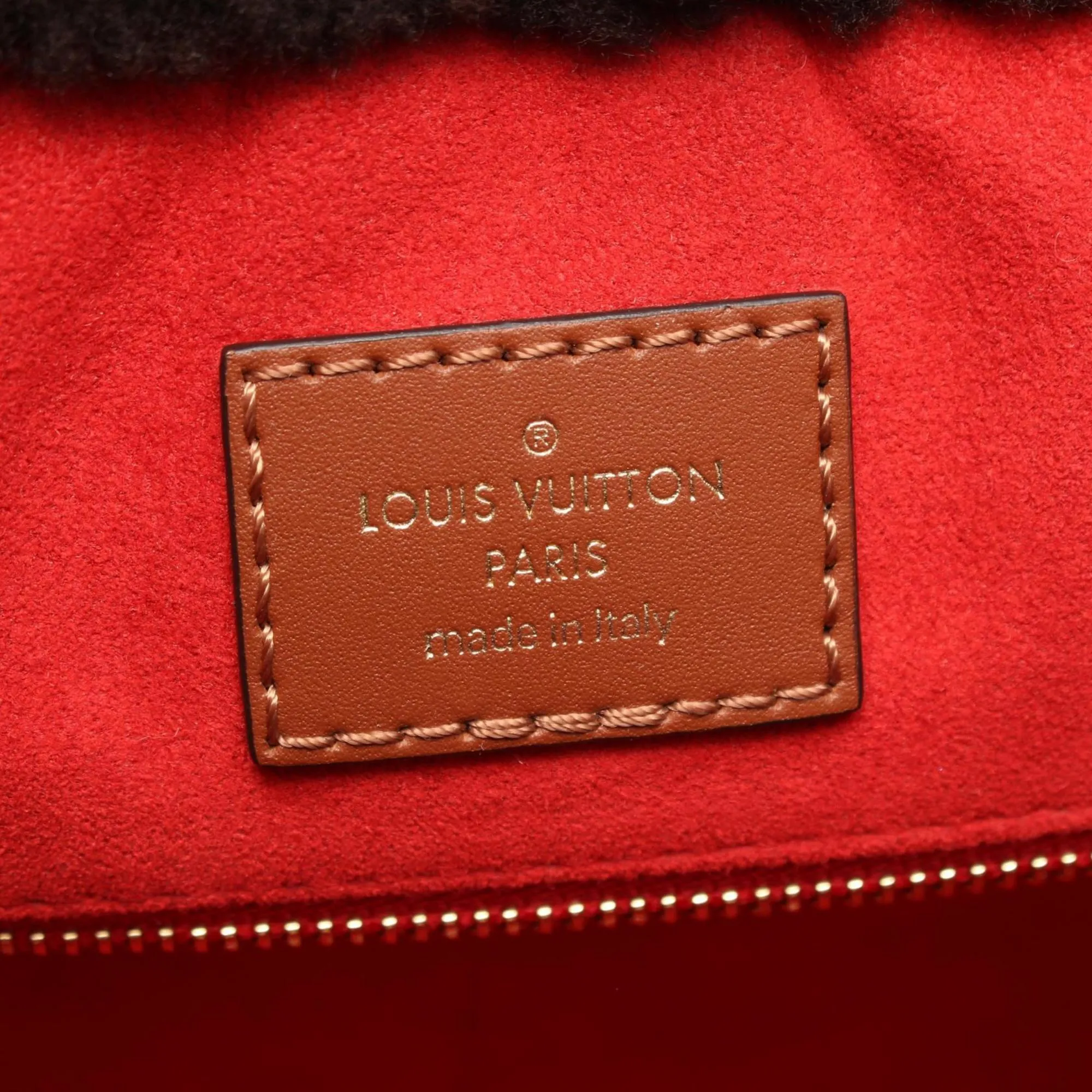 Louis Vuitton  Leather Tote Bag (Pre-Owned)