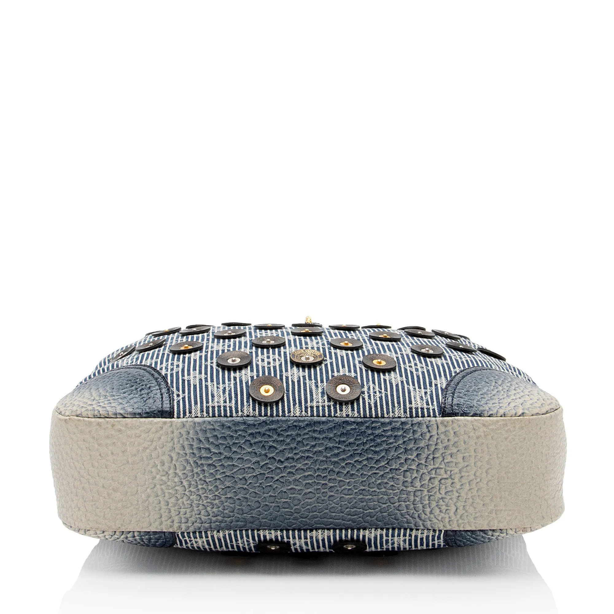 Louis Vuitton Limited Edition Monogram Denim Polka Dots Corsaire Tote