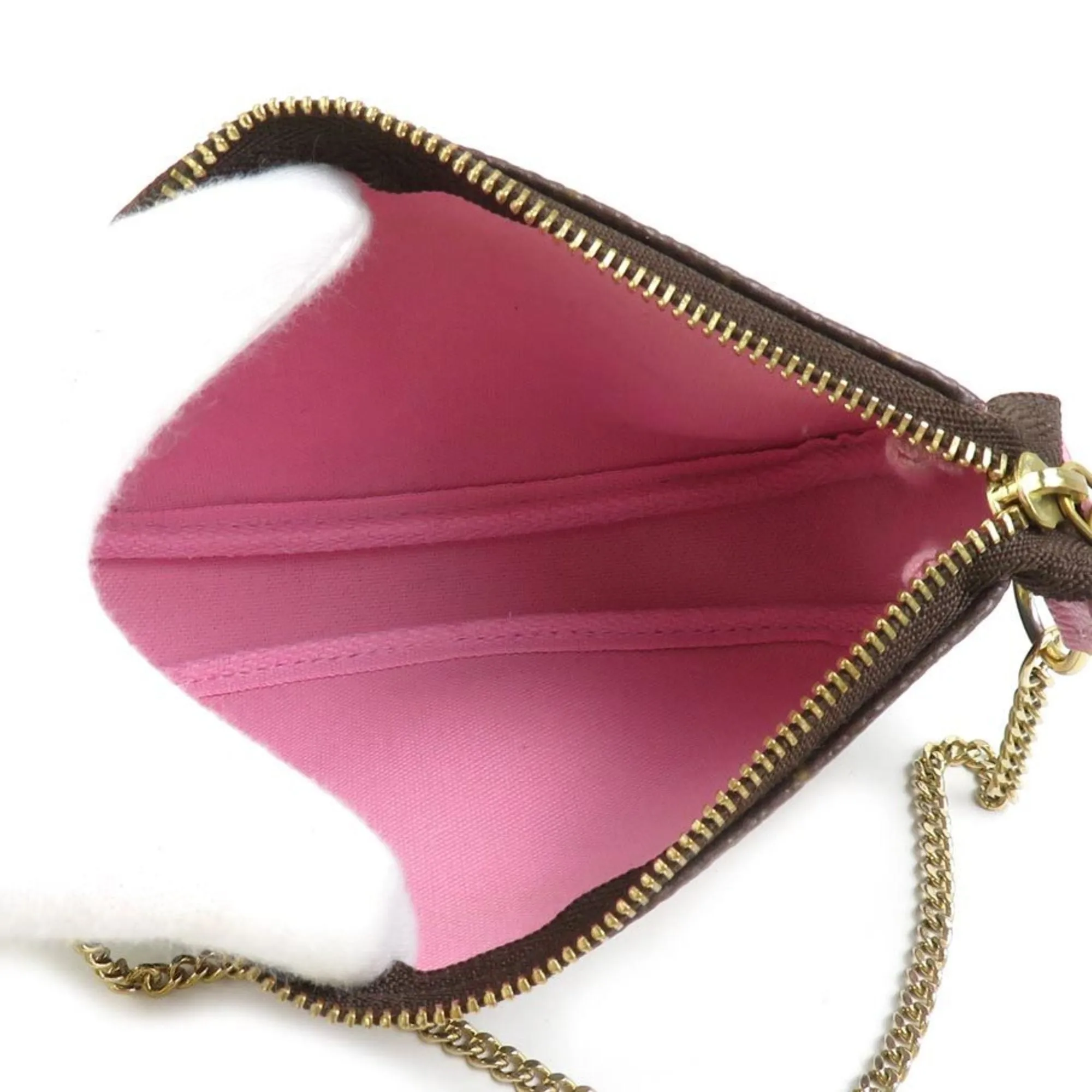 Louis Vuitton Mini Pochette Accessoires Canvas Clutch Bag (Pre-Owned)