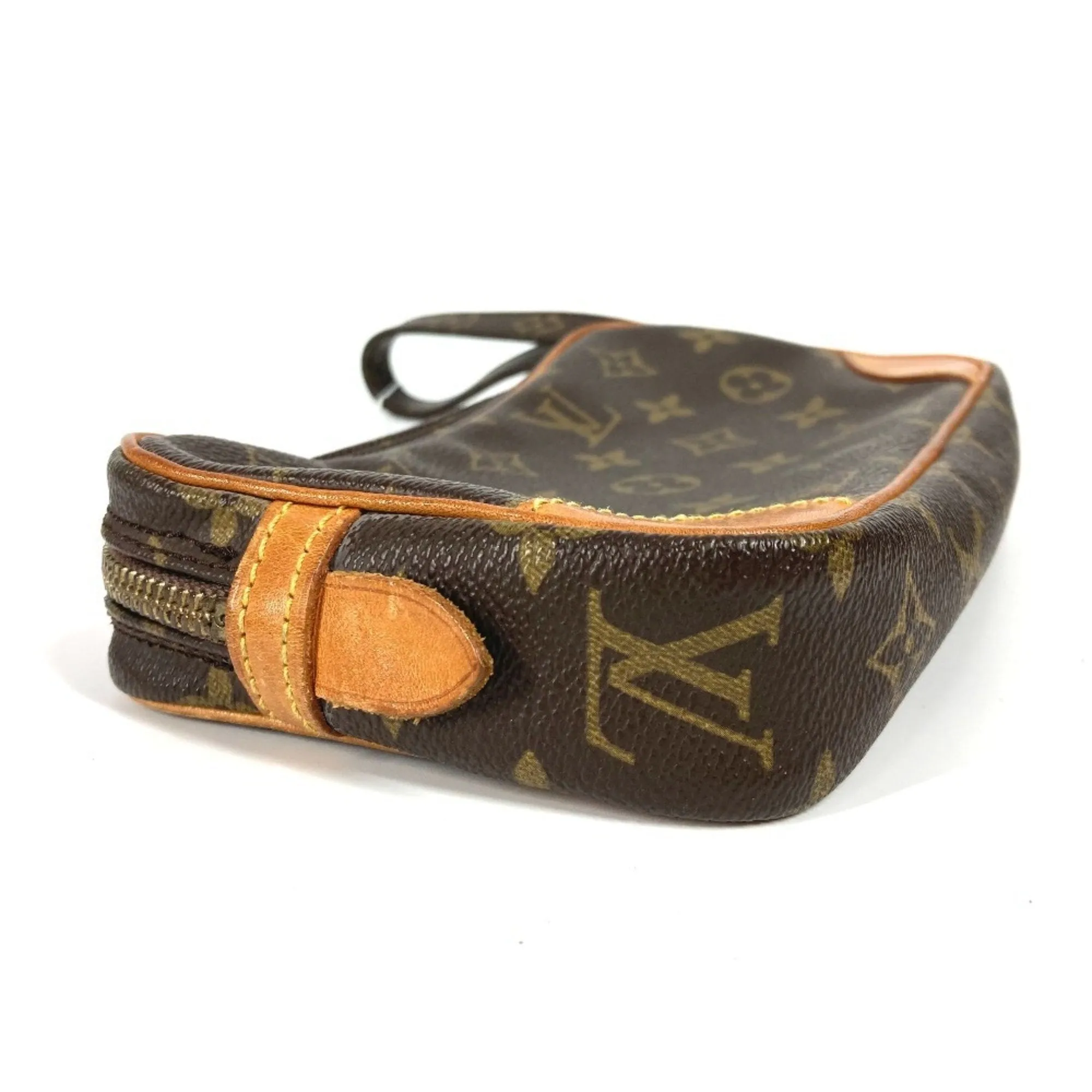 Louis Vuitton Monogram Canvas Clutch Bag Pouch (Pre-Owned)