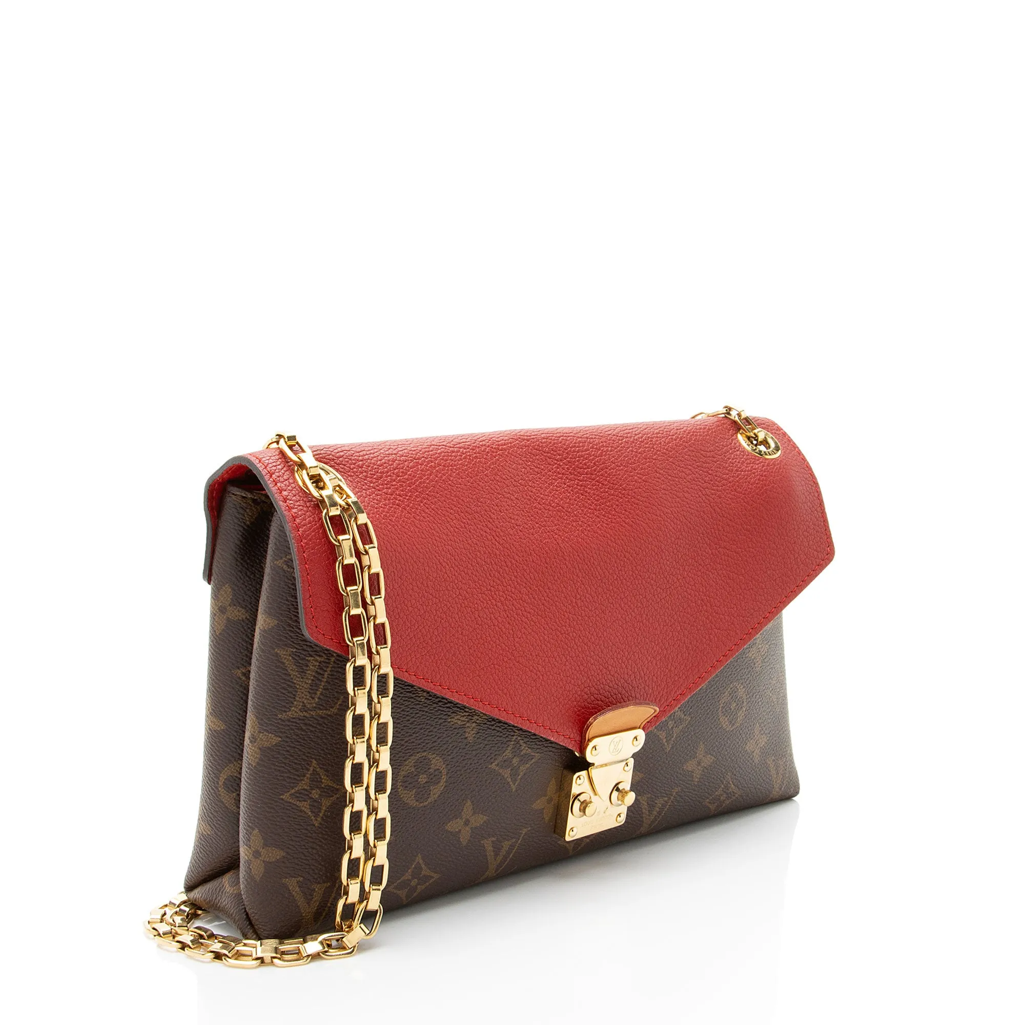 Louis Vuitton Monogram Canvas Pallas Chain Shoulder Bag