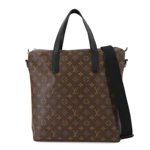 Louis Vuitton Monogram Macassar Canvas Shoulder Bag Tote Bag (Pre-Owned)
