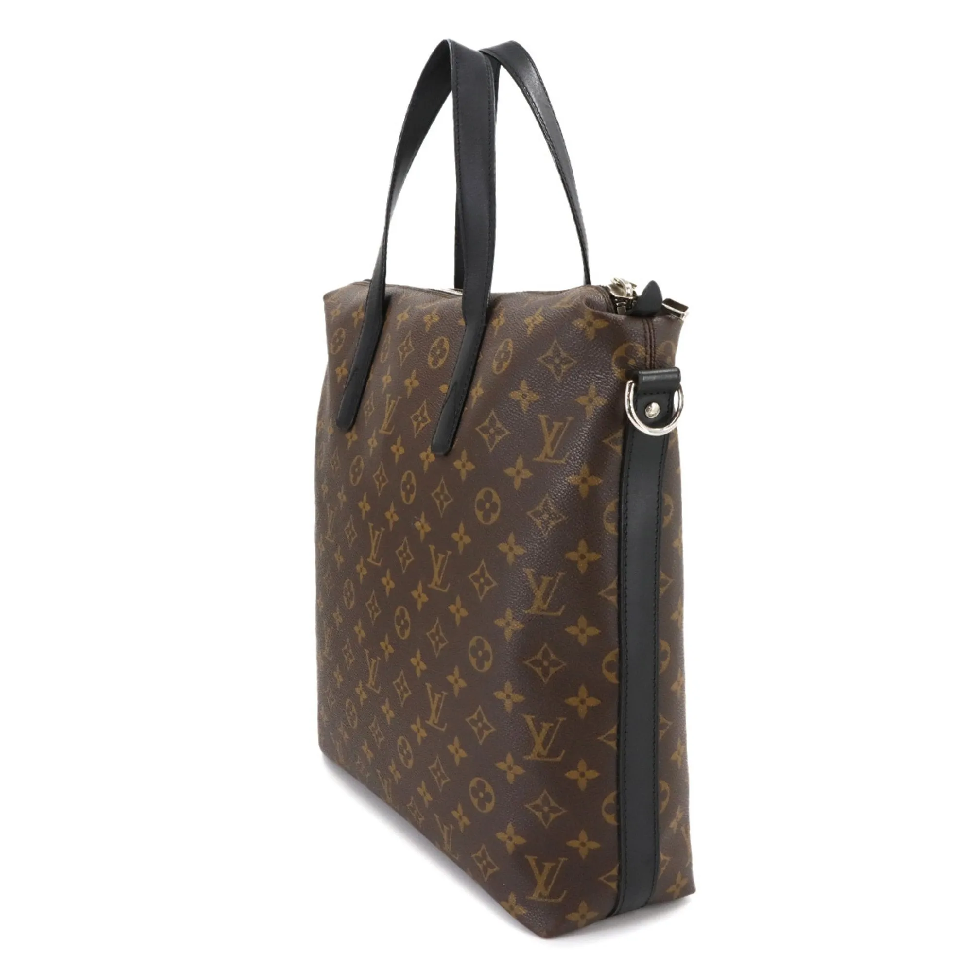Louis Vuitton Monogram Macassar Canvas Shoulder Bag Tote Bag (Pre-Owned)