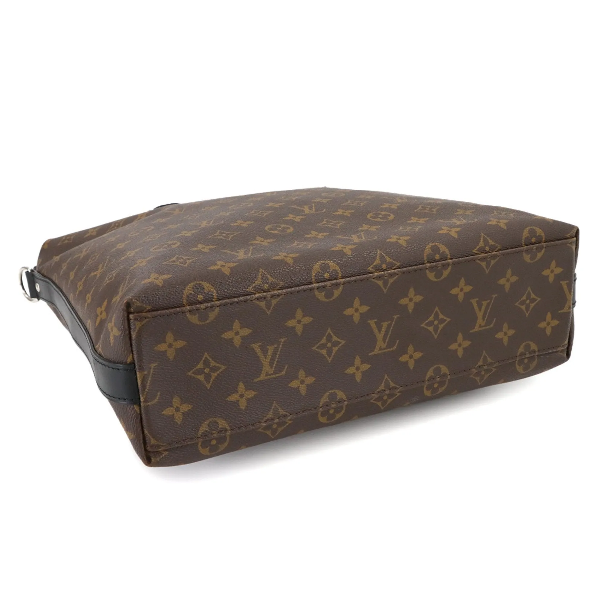 Louis Vuitton Monogram Macassar Canvas Shoulder Bag Tote Bag (Pre-Owned)