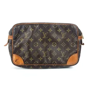 Louis Vuitton Monogram Monogram Clutch Bag Pouch (Pre-Owned)