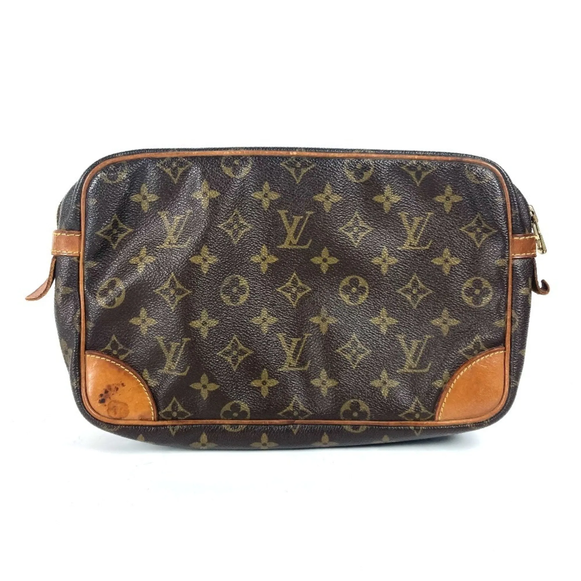Louis Vuitton Monogram Monogram Clutch Bag Pouch (Pre-Owned)