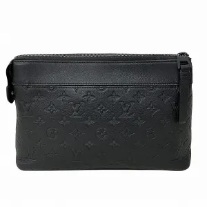 Louis Vuitton Monogram Shadow Pochette Voyage Clutch