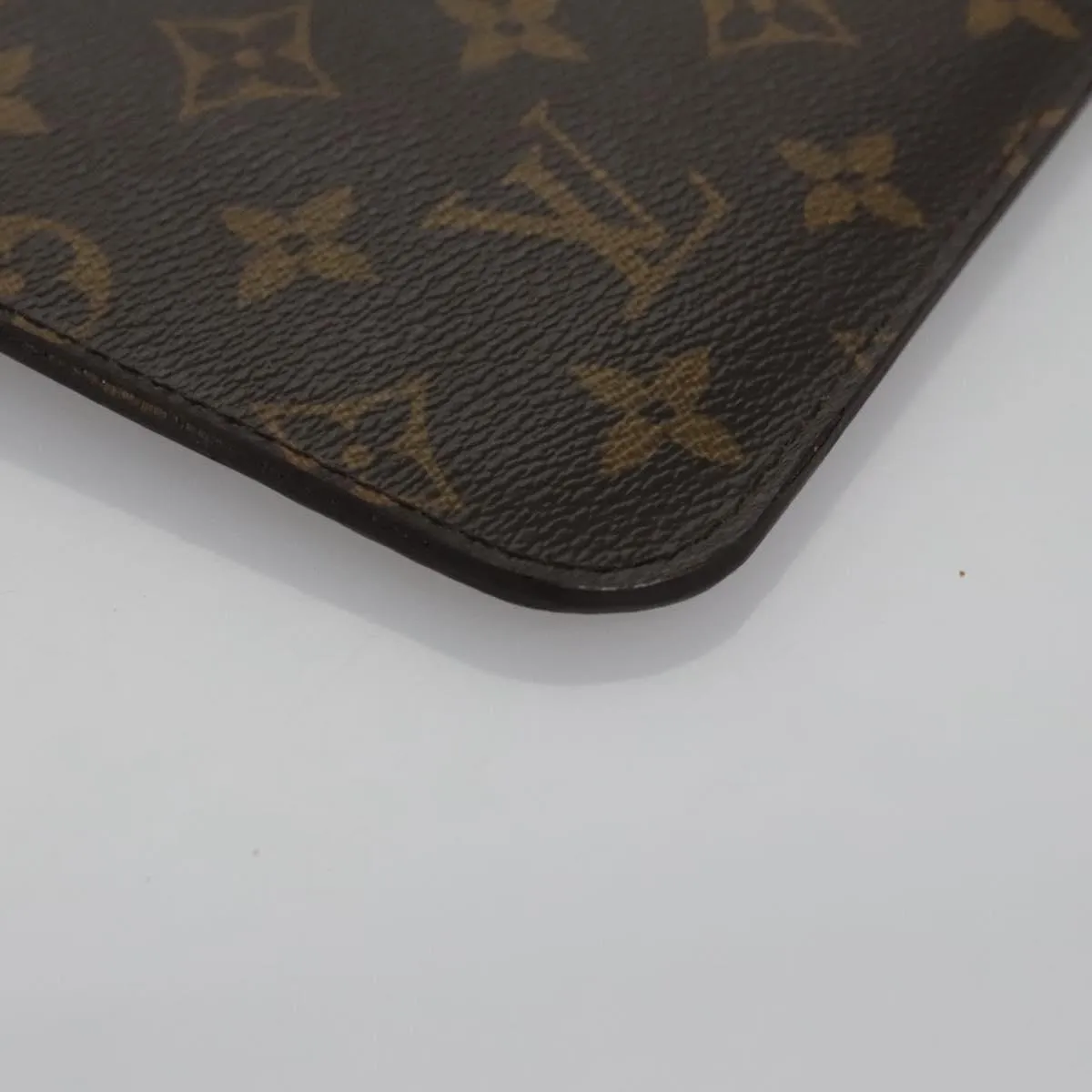Louis Vuitton Neverfull Canvas Clutch Bag (Pre-Owned)