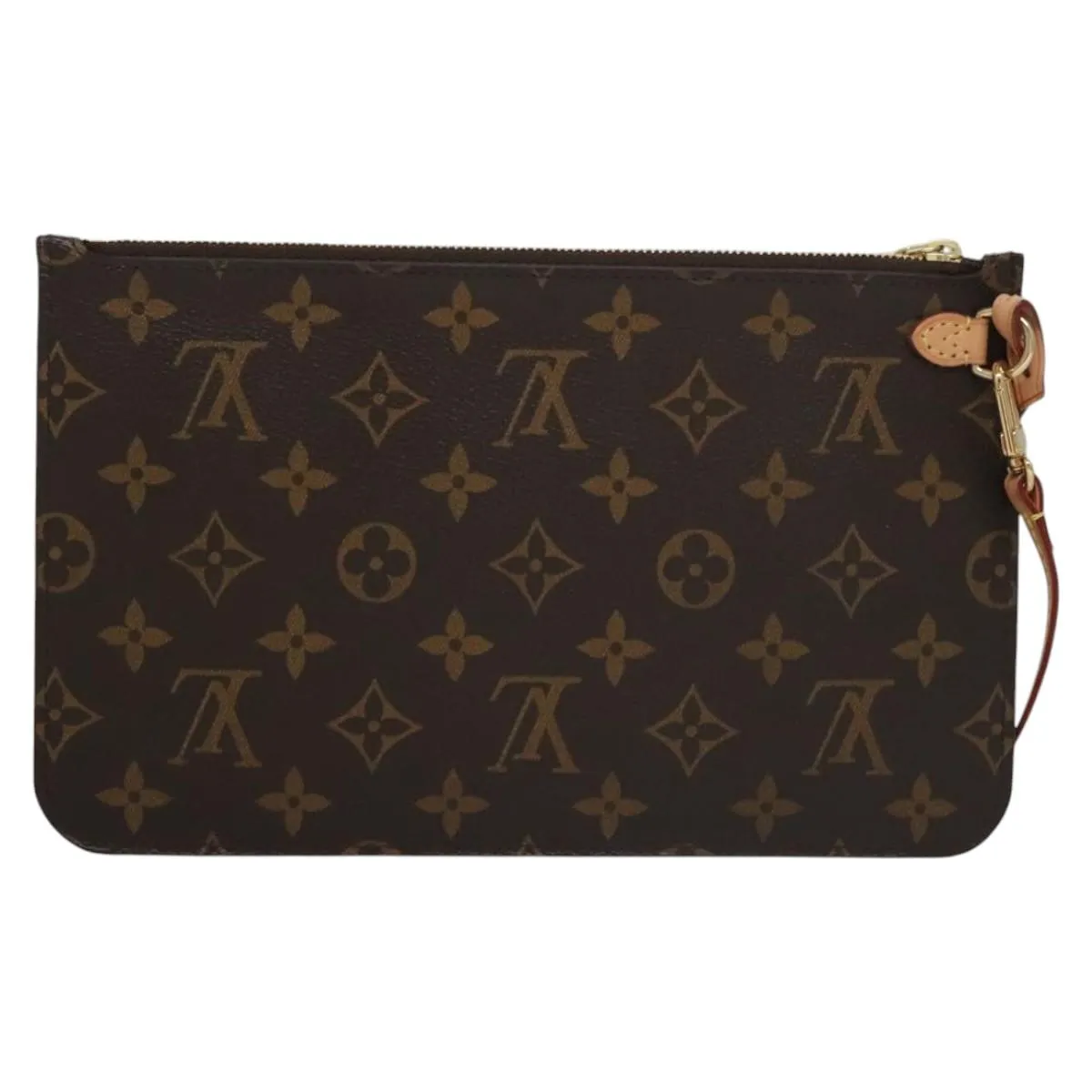 Louis Vuitton Neverfull Canvas Clutch Bag (Pre-Owned)