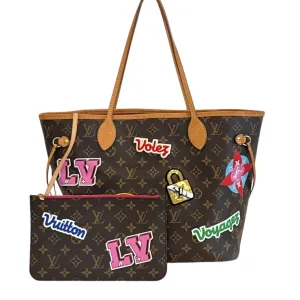 Louis Vuitton Neverfull Mm Canvas Tote Bag (Pre-Owned)