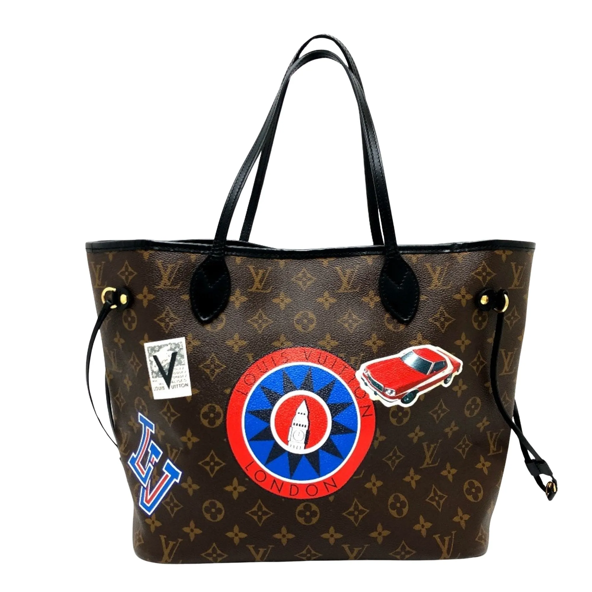 Louis Vuitton Neverfull Mm Canvas Tote Bag (Pre-Owned)