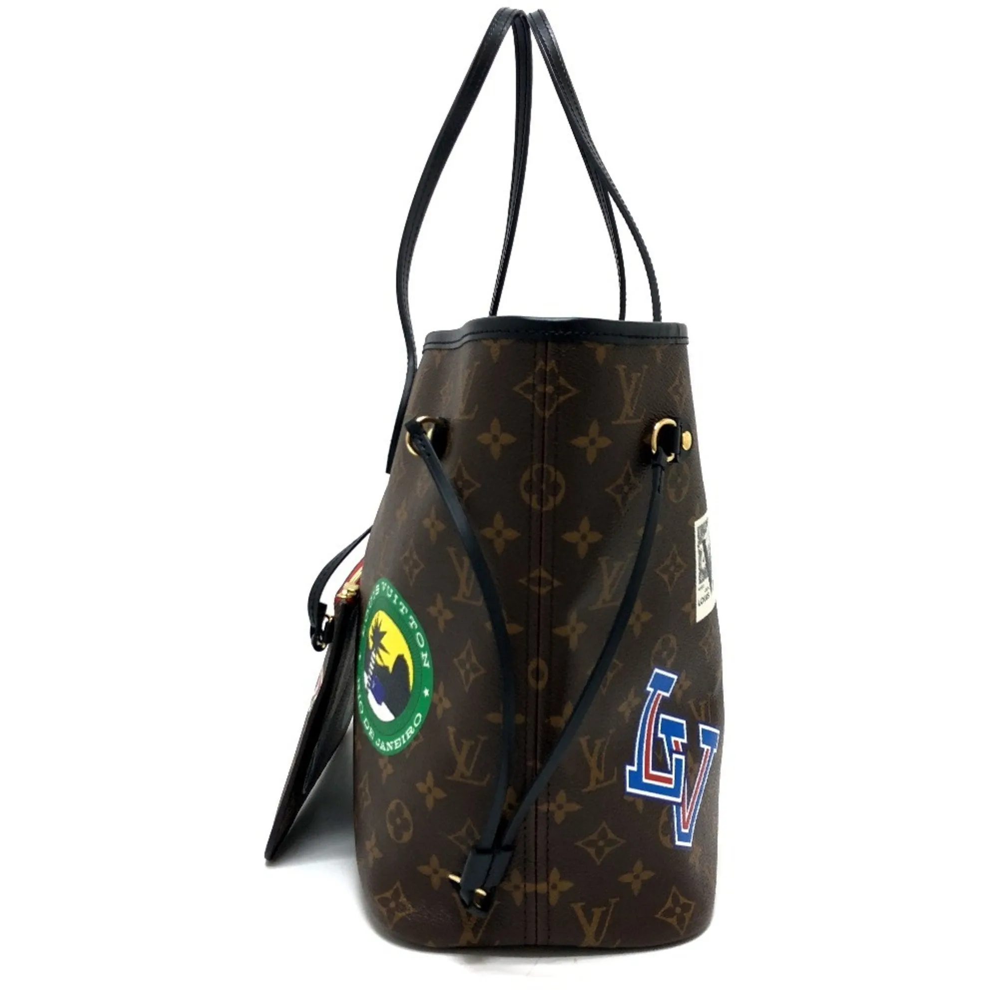 Louis Vuitton Neverfull Mm Canvas Tote Bag (Pre-Owned)