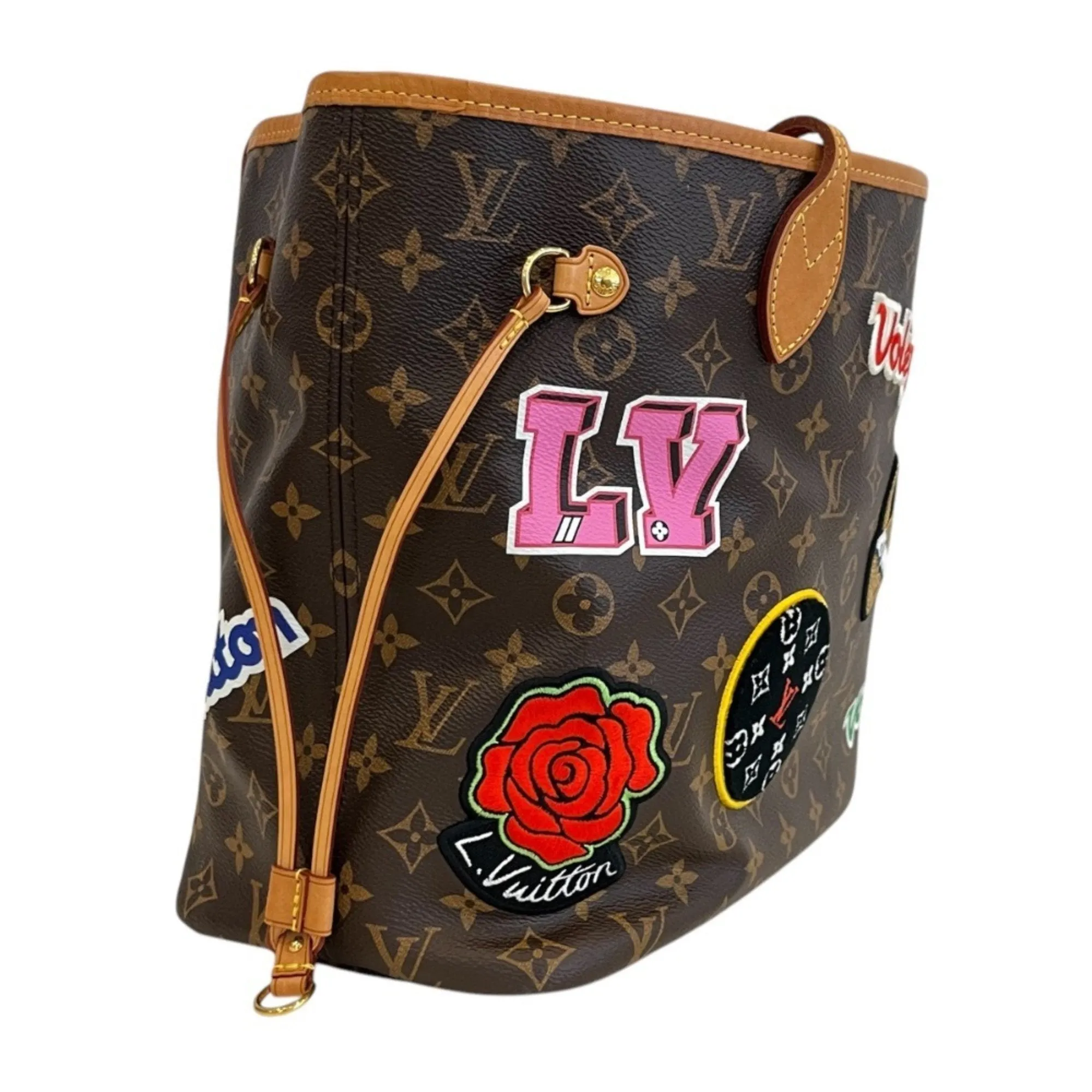 Louis Vuitton Neverfull Mm Canvas Tote Bag (Pre-Owned)