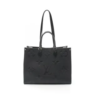Louis Vuitton Noir Monogram Empreinte Tote Bag (Pre-Owned)